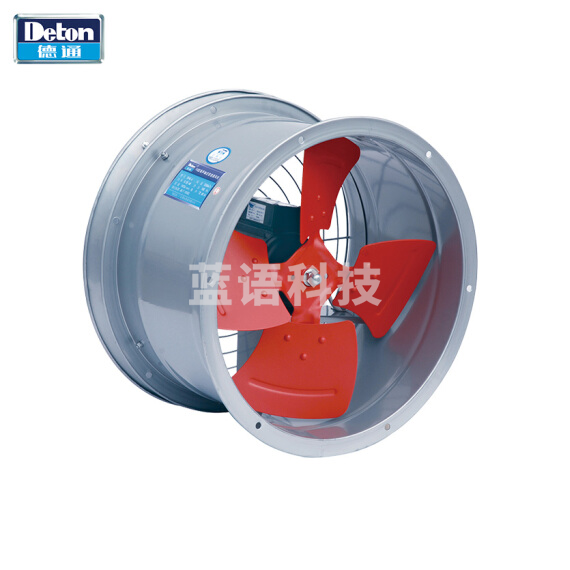 德通（Deton）DF4G-4 16寸 0.55kw 220v FG系列低噪声轴流管道风机 货号：WL