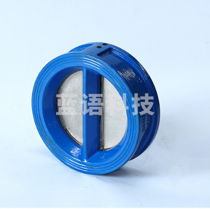 大站力字（LI）DN150  对夹式止回阀DH77X-蝶式止回阀逆止阀单向阀   货号：YC