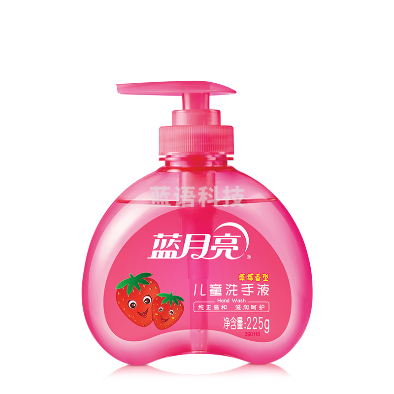 蓝月亮 宝宝洗手液儿童洗手液 草莓 225g  货号：XWL