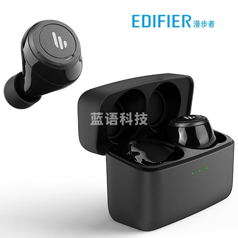漫步者（EDIFIER）TWS5 真无线蓝牙耳机 运动耳机 迷你入耳式手机耳机 通用苹果华为小米手机 黑色