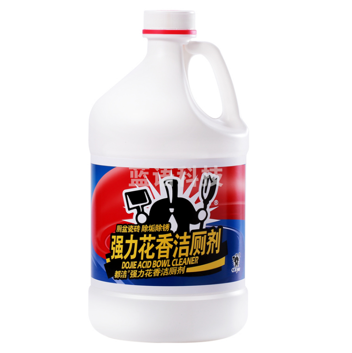 都洁洁厕剂 大桶装 洁厕灵马桶清洁液 3.7公斤/桶 花香厕所清洁剂  4桶/箱  单桶价
