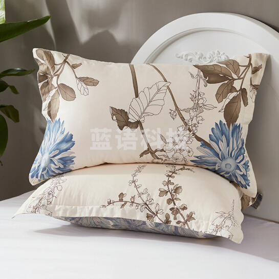 枕套  全棉枕套  枕头套 枕芯套 似水流年