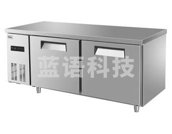 海尔(Haier)SPB-440C/D2 厨房工作台440升1.8米 冷藏冷冻转换酒店饭店餐厅食堂餐饮操作台 不锈钢保鲜冰柜