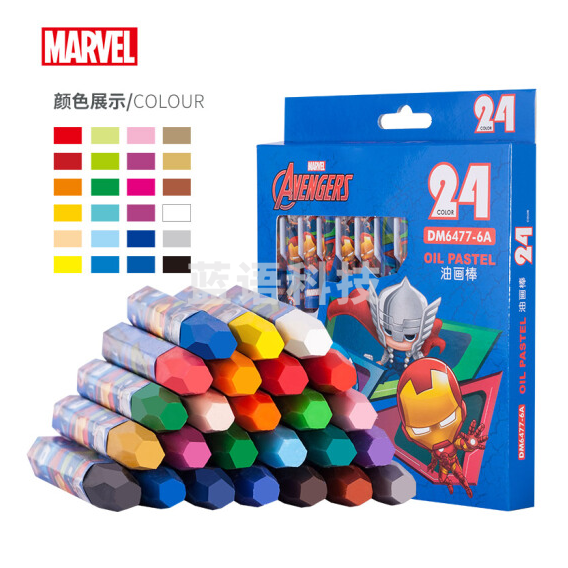 迪士尼(Disney)  24色油画棒   货号：YC