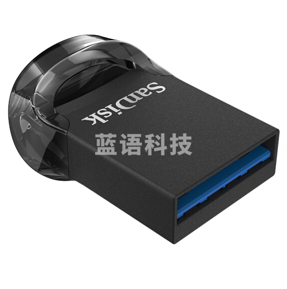 闪迪128GB USB3.1 U盘 CZ430酷豆 黑色
