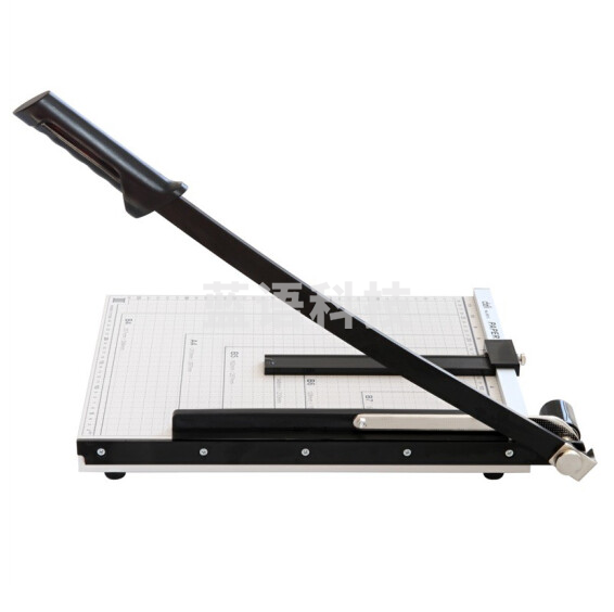 得力(deli)  8013 钢质切纸机 切纸刀 裁纸刀 裁纸机 380mm*300mm