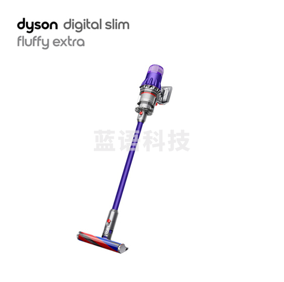 戴森Dyson(V10轻量高配版)Digital Slim Fluffy Extra无线吸尘器 手持 家用大吸力除螨