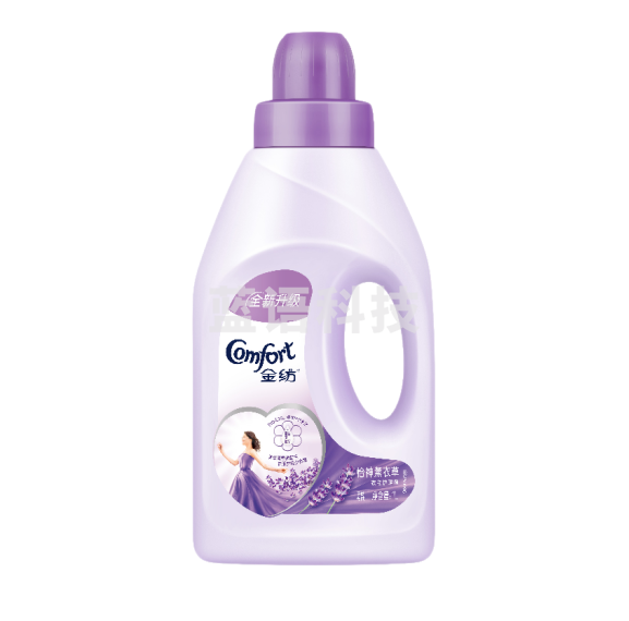 金纺 1L*12瓶 衣物柔顺剂护理剂 柔软留香防静电 怡神薰衣草