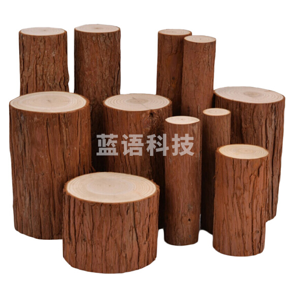 摆件树桩 栅栏篱笆手工圆木DIY摄影道具  装饰小木桩   直接5-6 高约6cm