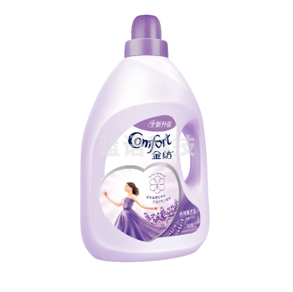 金纺 4L衣物柔顺剂护理剂  怡神薰衣草