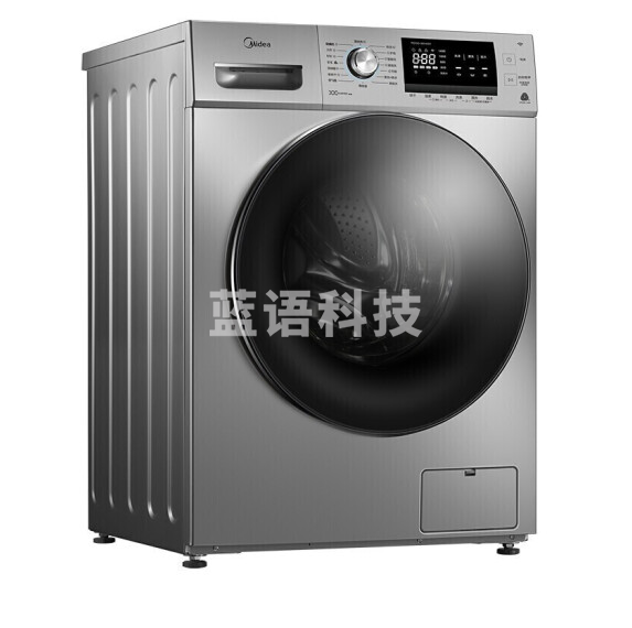 美的滚筒洗衣机全自动10公斤 WiFi智控 MG100-1451WDY