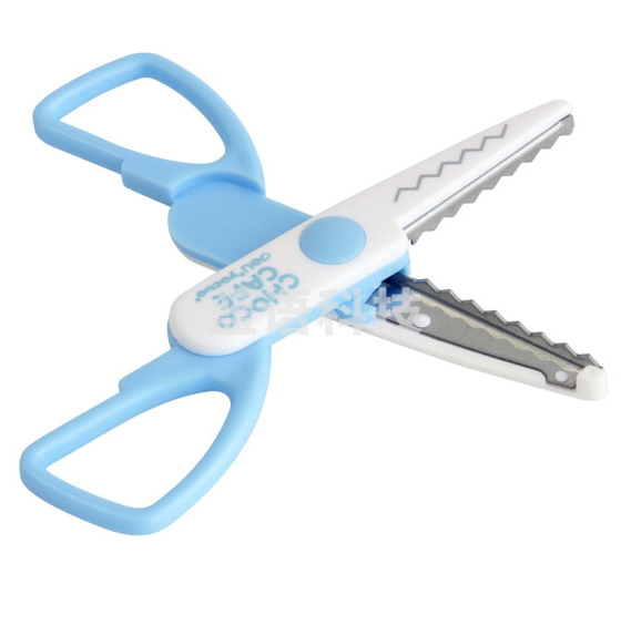 得力(deli) 95373 手工剪刀  趣味强力花边剪刀