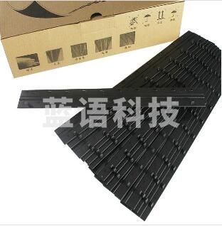 10孔装订夹条35mm 压条装订用压边条装订夹条 50支装