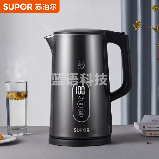 苏泊尔（SUPOR）SW-17J63A 电热水壶 1.7L大容量