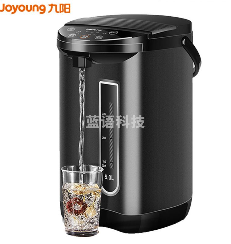 九阳电热水瓶热水壶 5L大容量六段保温304不锈钢K50-P611