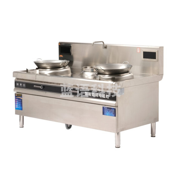 金百川  JBC-DC-15 商用双炒单温电磁灶 380V  15KW*2 1800*1100*1200