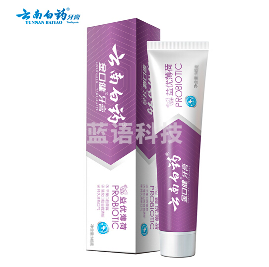 云南白药 金口健 牙膏 持久清新口气 平衡口腔菌群 （益优薄荷145g ）