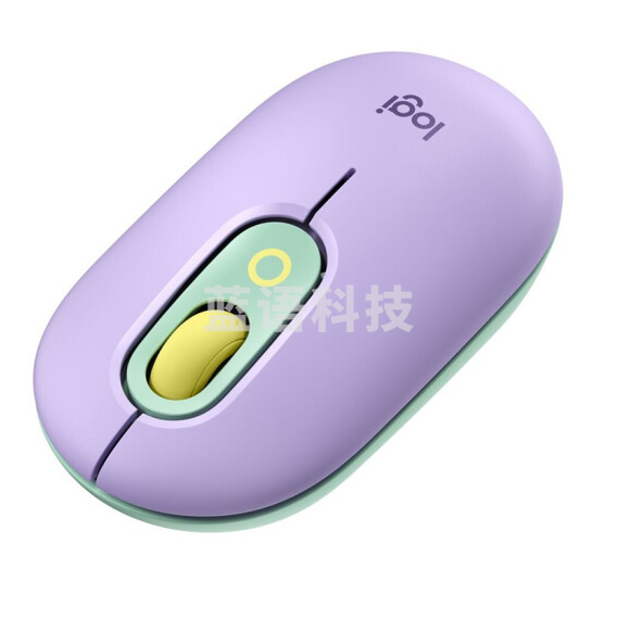 罗技（Logitech）POP MOUSE 无线蓝牙鼠标 时尚对称鼠标  便携鼠标 办公鼠标 梦幻色