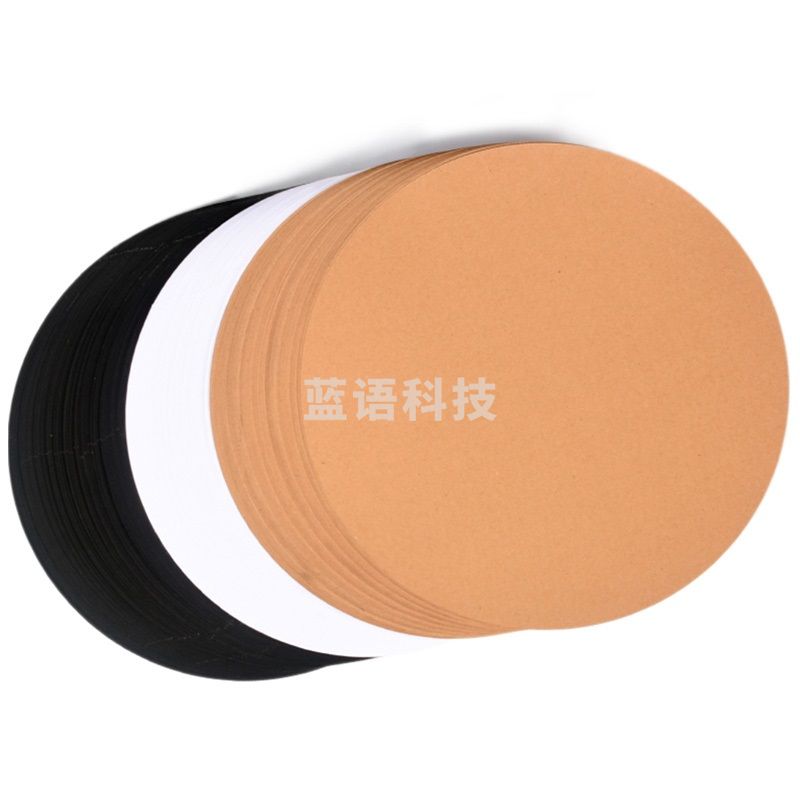 33*33 圆形卡纸  黑色、白色 牛皮纸20张/包  颜色下单备注