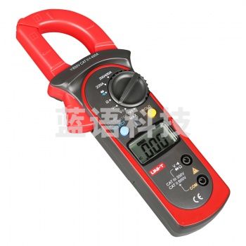 优利德 (UNI-T)钳形表电流表数字万用表万能表高精度钳表电工用钳型表万能表钳流表交流便携数字钳形表 UT202(自动量程400A 带温度)