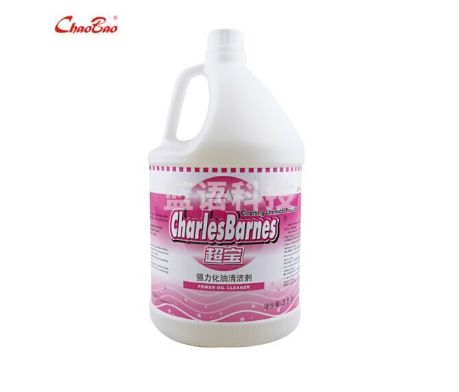 超宝（CHAOBAO）DFH014厨房重油污大桶强力化油剂高效除油清洗油烟机餐厅地面油污垢清洗剂3.8L升桶