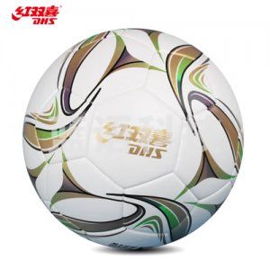 红双喜 DHS FS156B 白金 5号足球室内外通用成人学生儿童TPU 耐磨