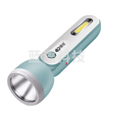 康铭(KANGMING)KM-D8002绿色手电筒强光手电 夜钓灯充电灯钓鱼灯应急灯锂电户外灯.