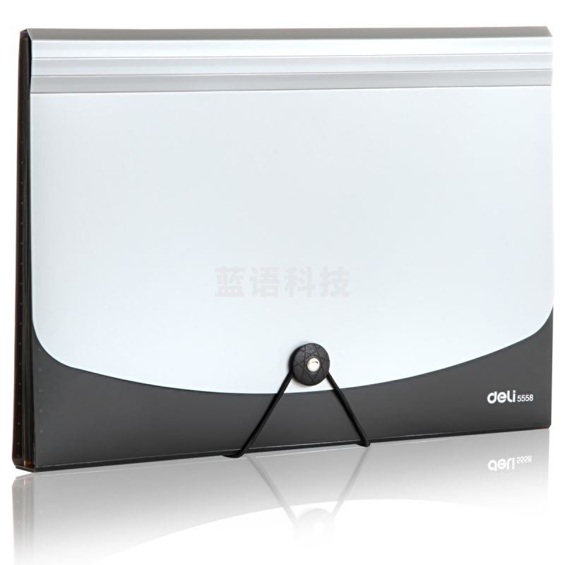 得力 5558 风琴包A4/13格330*235*35mm  (黑)