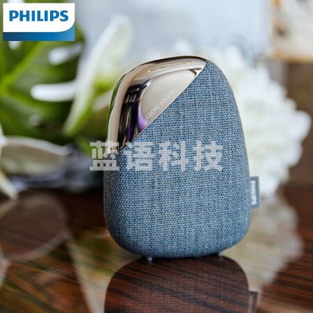 飞利浦（PHILIPS）TAJS30/93 不锈钢轻奢艺术蓝牙音箱 户外便携式无线电脑桌面迷你低音炮小音响 防水