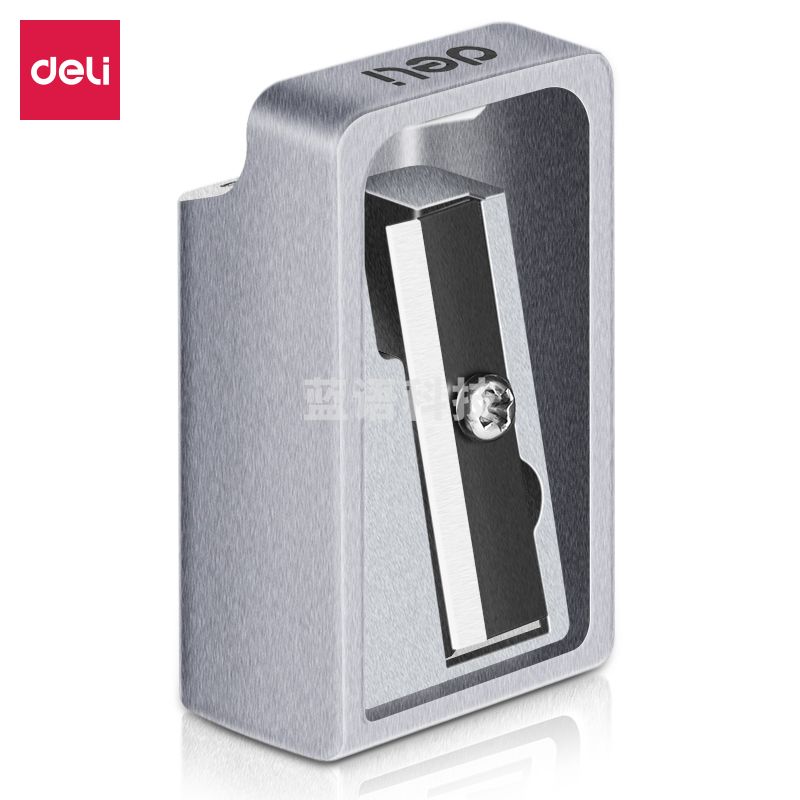 得力0596 经经典锌合金卷笔刀/学生铅笔削笔器/转笔刀