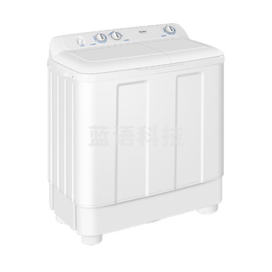海尔（Haier） 双桶双缸半自动家用大容量洗衣机强劲动力水电分离飓风水流老人操作简单  12公斤双缸XPB120-628S