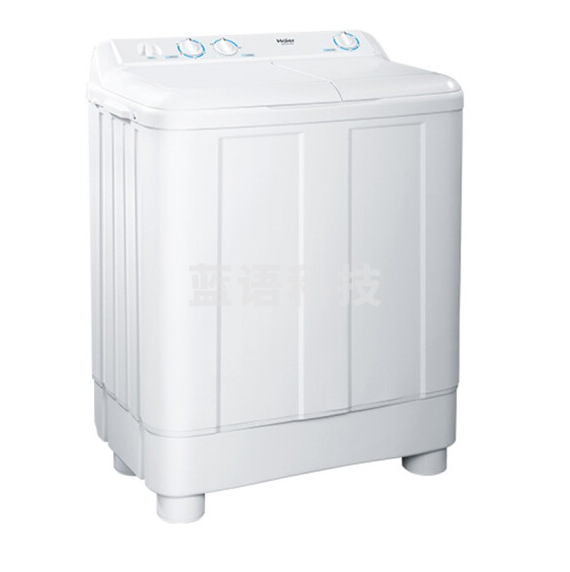 海尔（Haier）10公斤半自动洗衣机双桶双缸大容量强劲动力简洁操作方便移动XPB100-628S