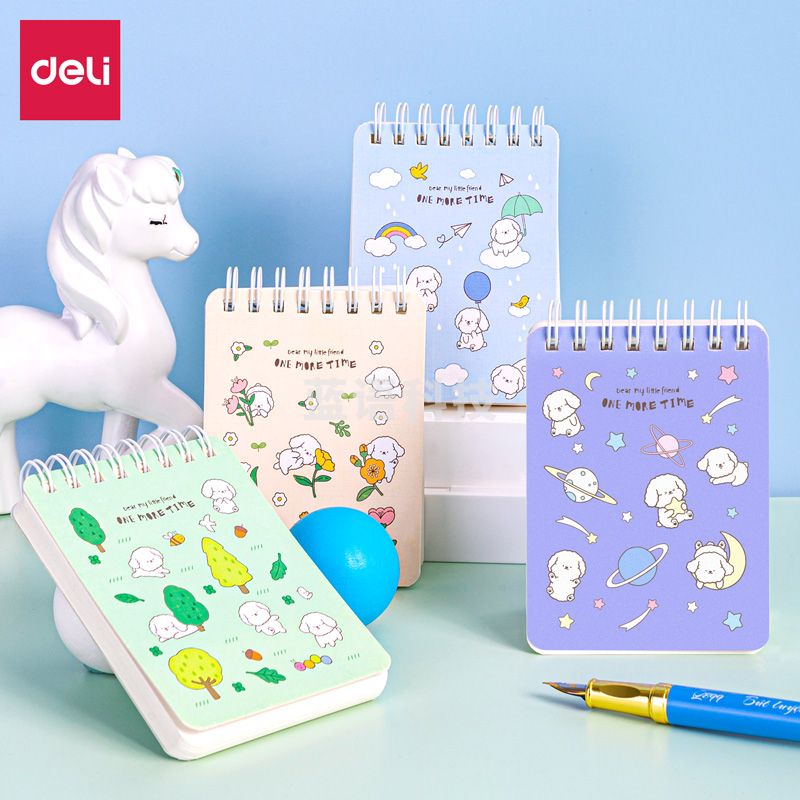 得力L98100螺旋本(森林萌物)(本)