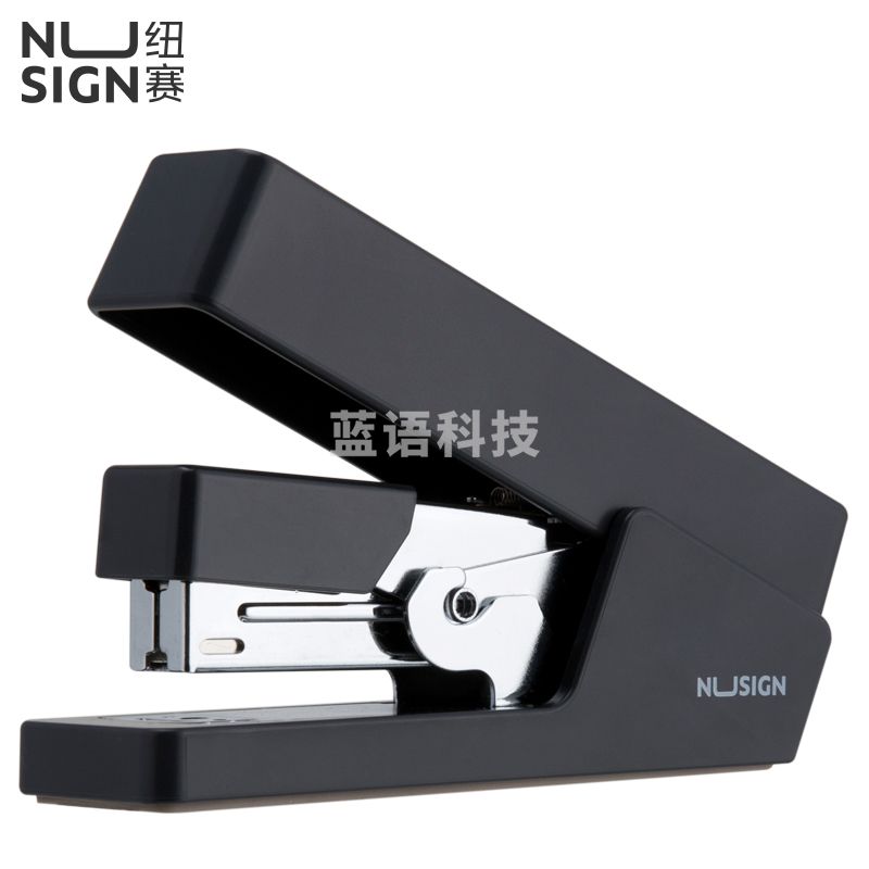 得力NS081纽赛省力订书机订书器(深灰)12#