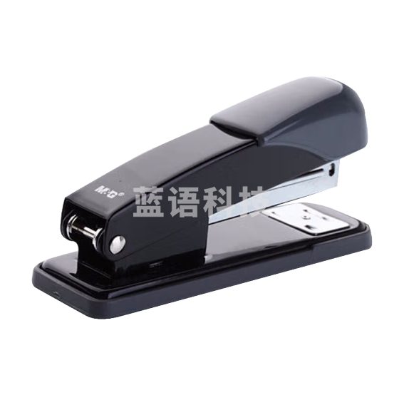 晨光 20页/12#省力型订书机 经典商务ABS91632 黑