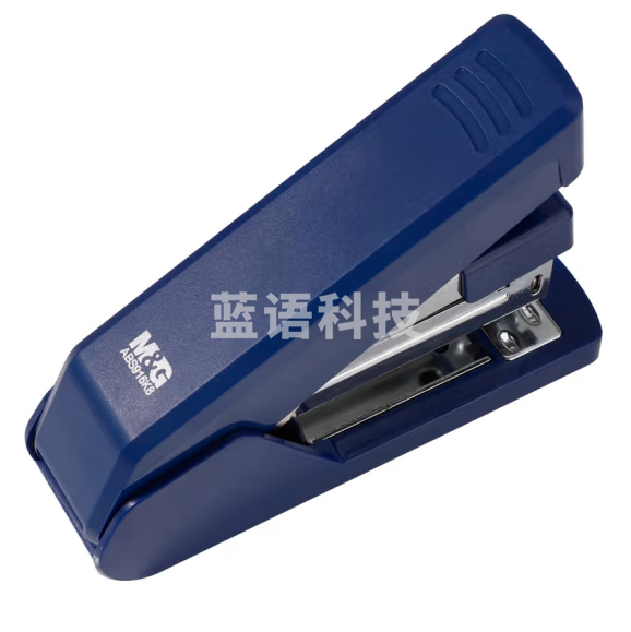 晨光12号订书机省力订书器25页适配钉 24/6 26/26 （蓝）ABS916K8