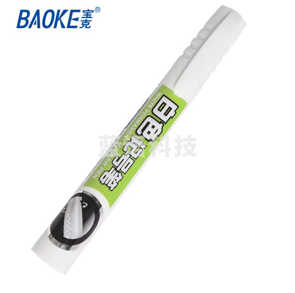 宝克 2904 记号笔 12支/盒 (单位:支) 白色