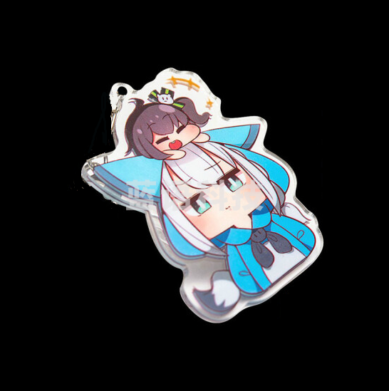 亚克力logo  标牌  长约7cm