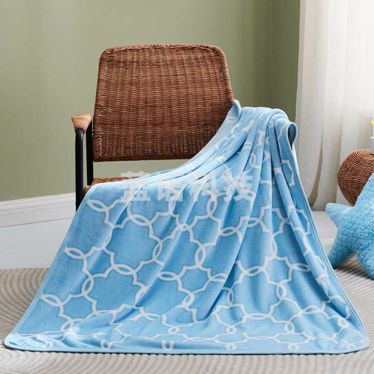 罗莱家纺  梦华庭法兰绒毯 100*140cm