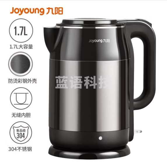 九阳 电热水壶K17-F67 黑色