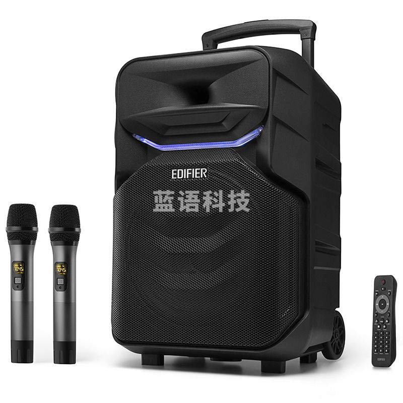 漫步者 （EDIFIER） PP312 12英寸户外移动多媒体音箱 广场舞音箱 蓝牙拉杆音响