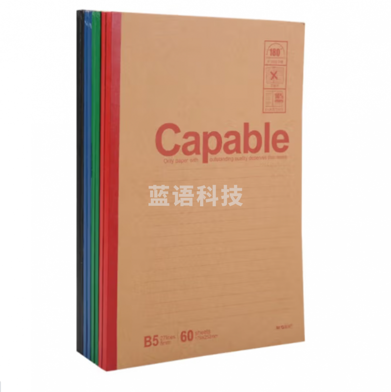 晨光B5无线装订本60页雅致办公APYJR550