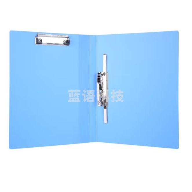 晨光 A4资料夹文件夹弹力夹 长押+板夹 ADM95089 蓝色