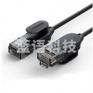 绿联 UGREEN NW122 超6六类网线 万兆高速便携连接线 圆形全铜细线款 10米