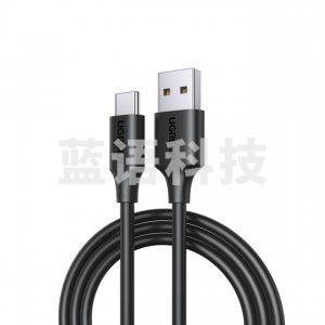 绿联 UGREEN US303 Type-C数据线 40499 6A安卓充电线 0.5米/黑