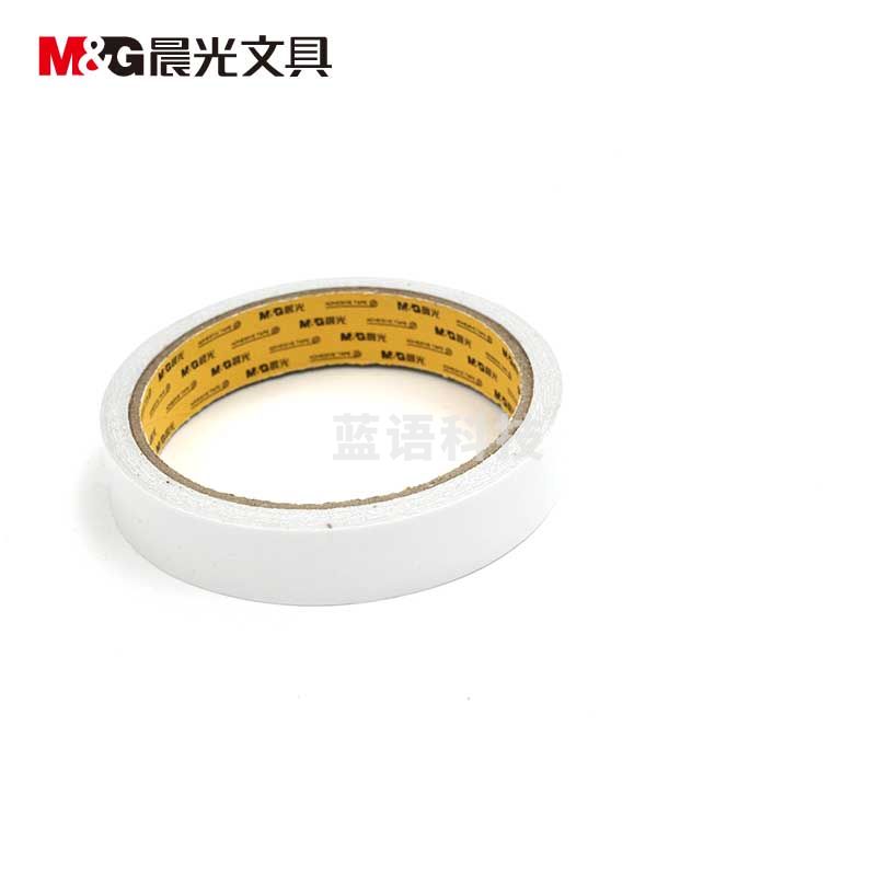 晨光双面棉纸胶带18mm*10y（单卷）AJD97350