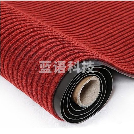 巨联（JULIAN）下雪防滑地毯地垫  129*43cm  货号：LJ