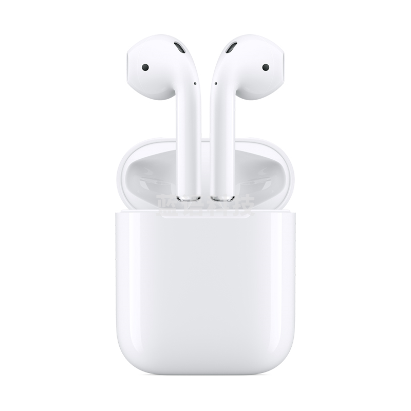 苹果 Apple 无线蓝牙耳机 MV7N2CH/A AirPods二代 有线充电 (白色)  货号：LJ