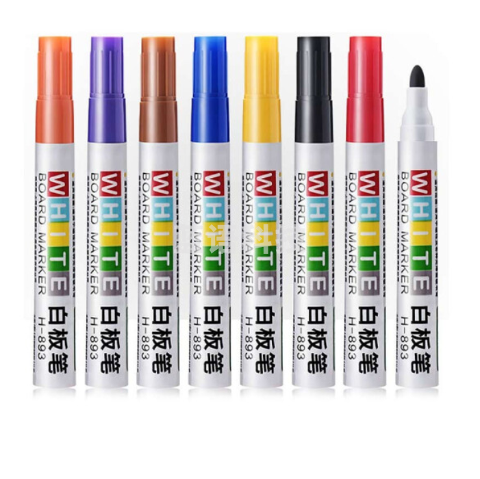 英雄  893-8支装白板笔彩色白板笔