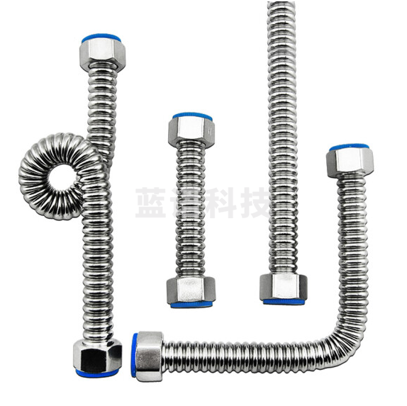 304不锈钢波纹管冷热水管  50cm